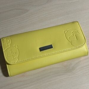 Yellow chicken pattern makeup brush set with 9 brushes #makeup #brushes